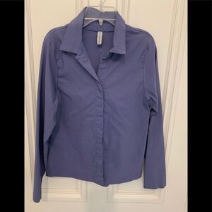 FH Clothing Co Purple button down Medium